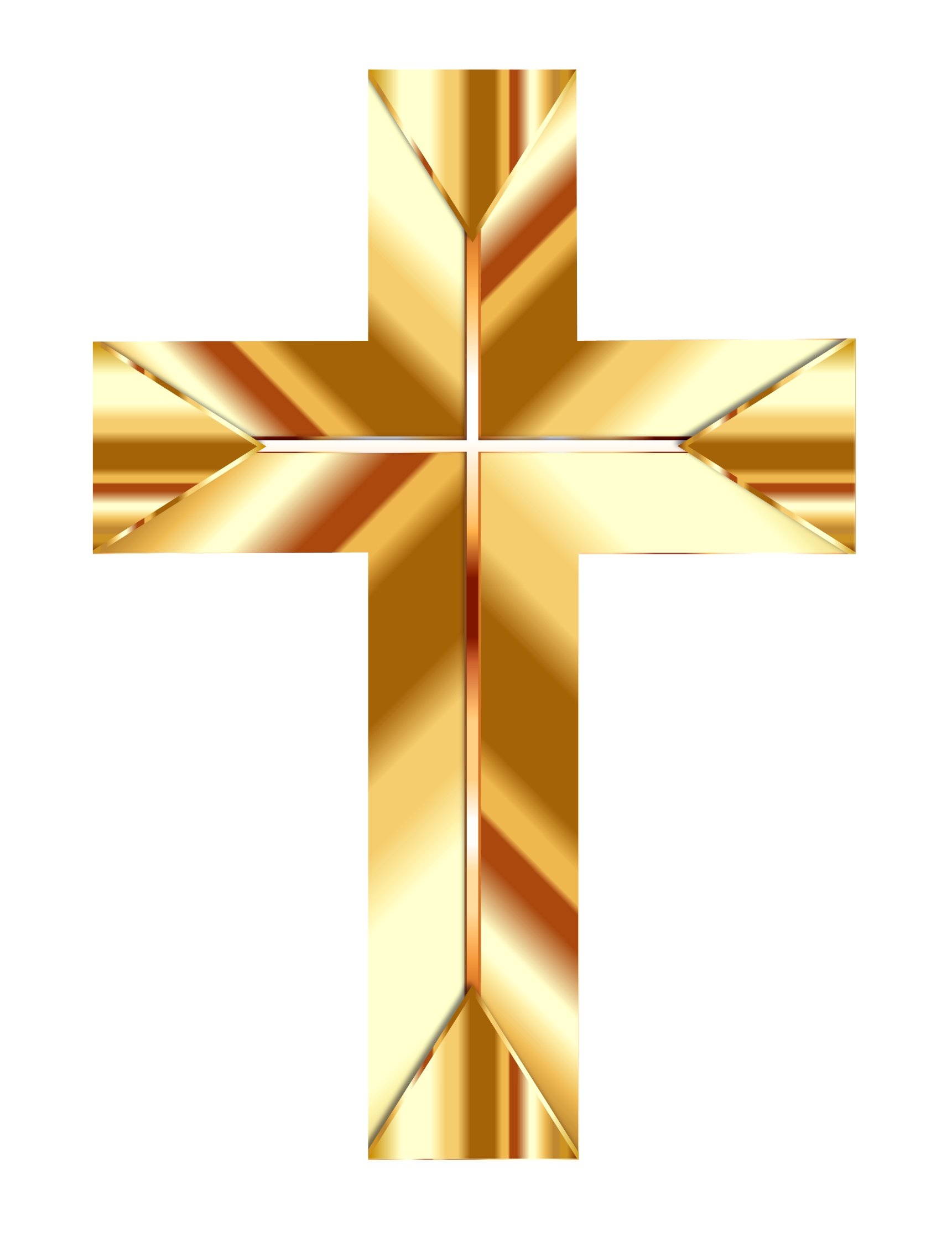 Christian Cross Vector PNG Image