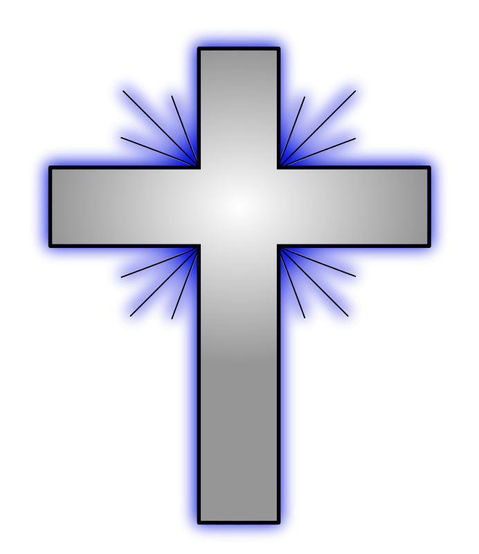 Christian Cross Vector PNG Pic