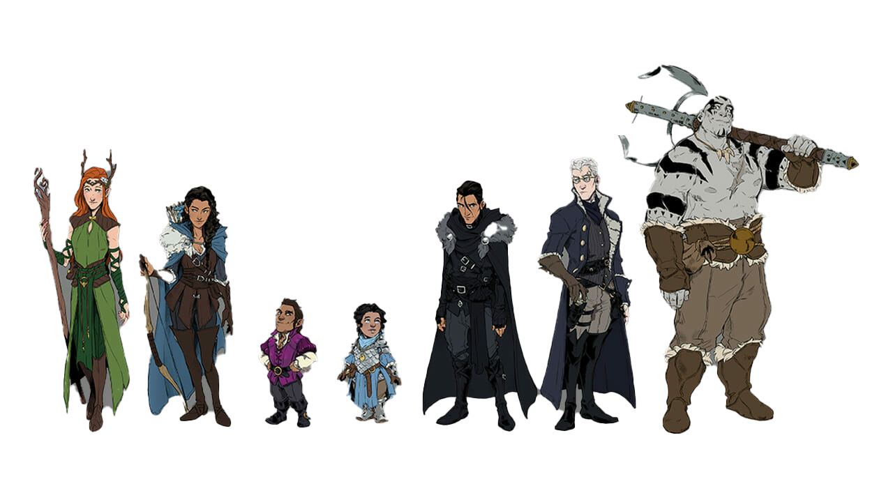 Critical Role Campaign 3 PNG Isolated Photos