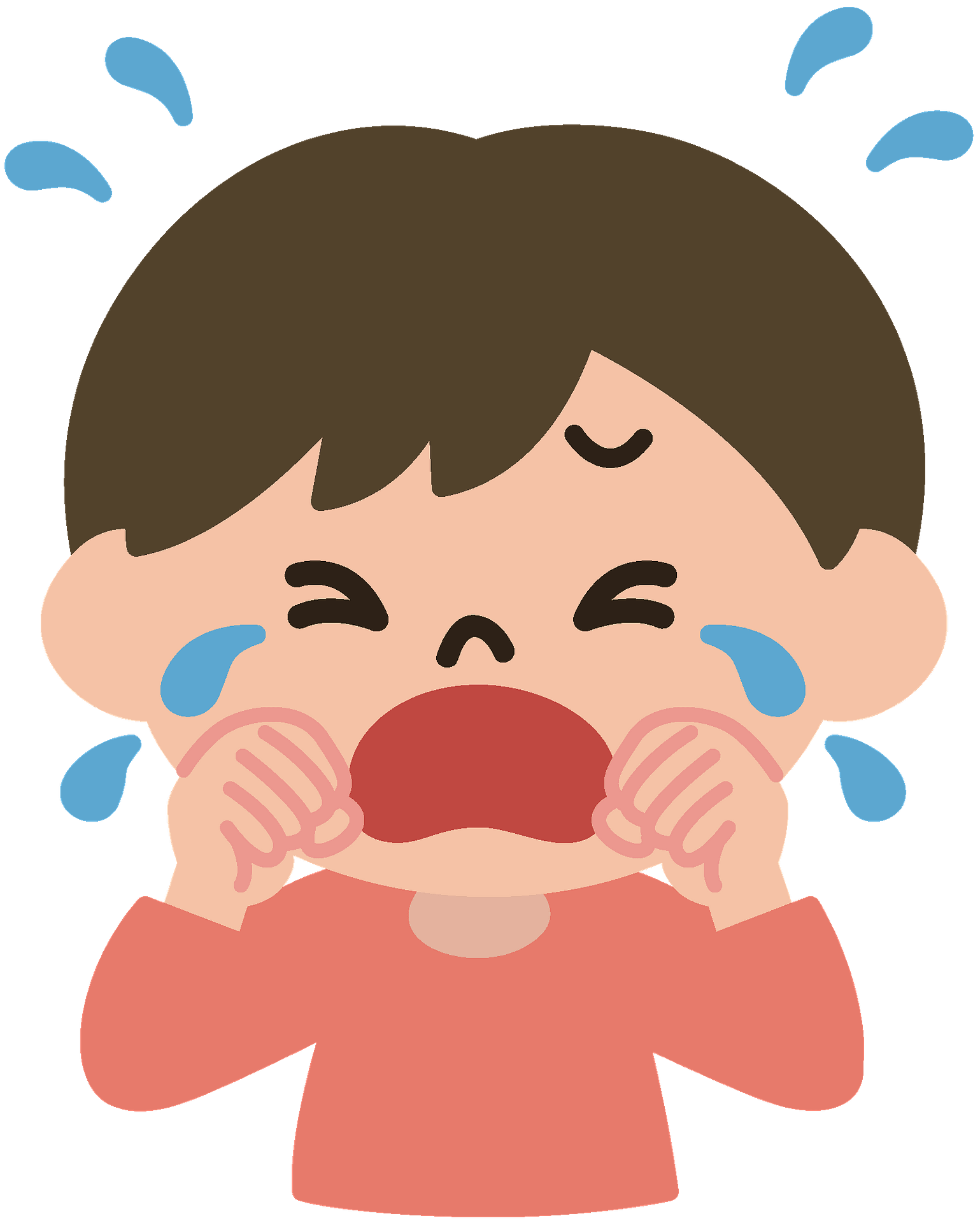 Crying Baby PNG File