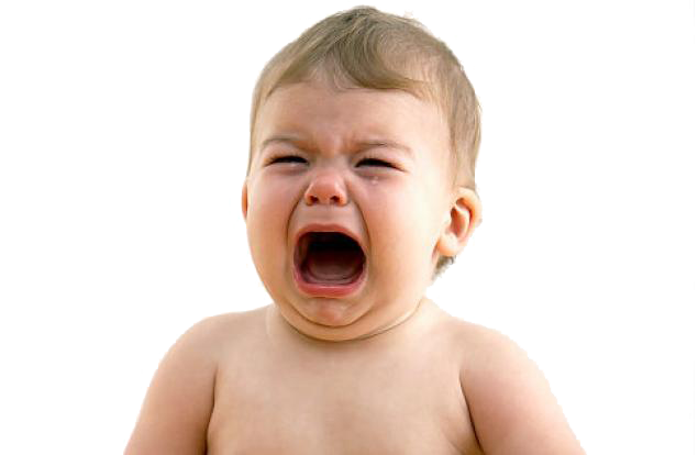 Bebé llorando PNG Pic