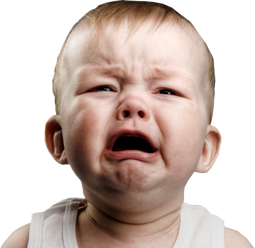 Crying Baby PNG Transparent
