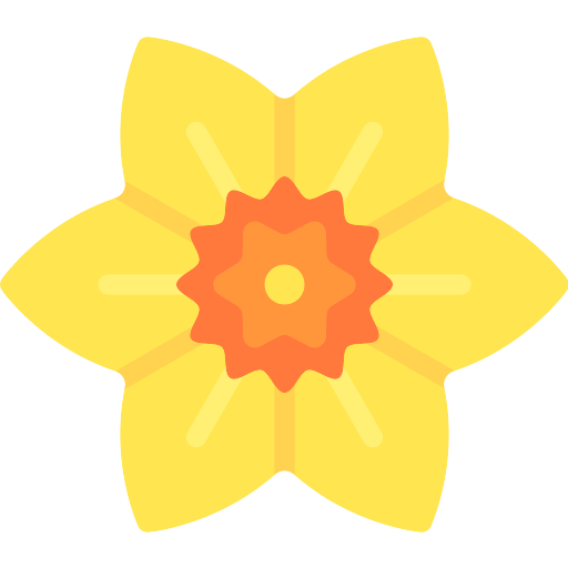 Gambar Transparan Daffodil PNG