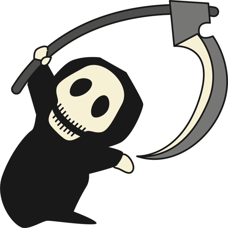 Death Silhouette PNG Isolated File