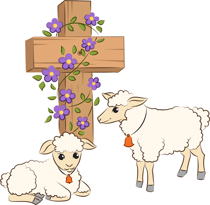 Easter Cross PNG Free Download