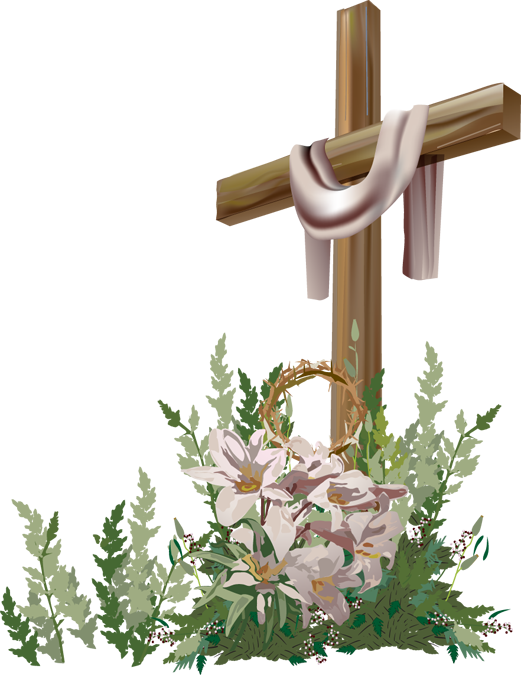 Easter Cross PNG