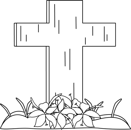Easter Cross Transparent PNG