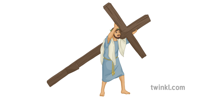 Vecteur de la croix de Pâques Transparent
