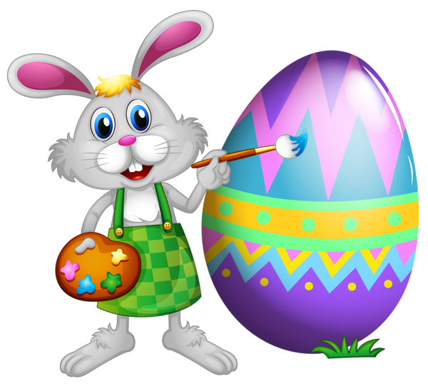 Easter Egg Hunt Transparent Background