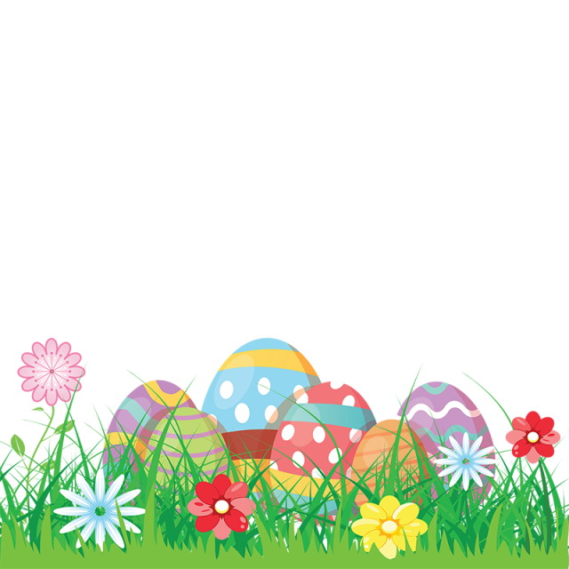 Easter Egg Hunt Vector PNG Isolated HD