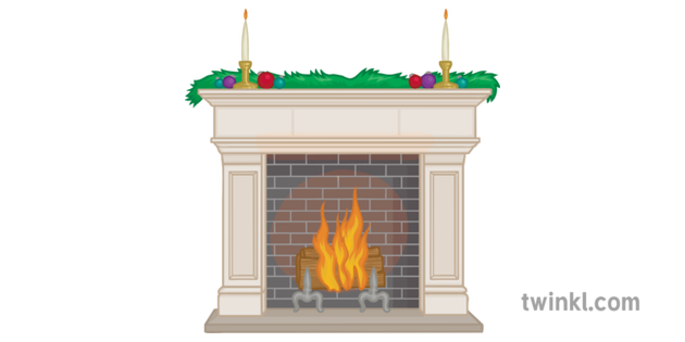 Fireplace Vector PNG File