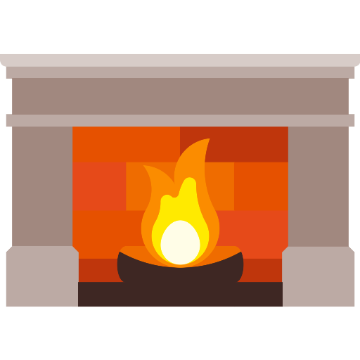 Fireplace Vector PNG Pic