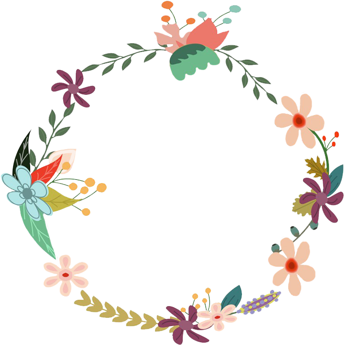 Flower Border PNG Pic