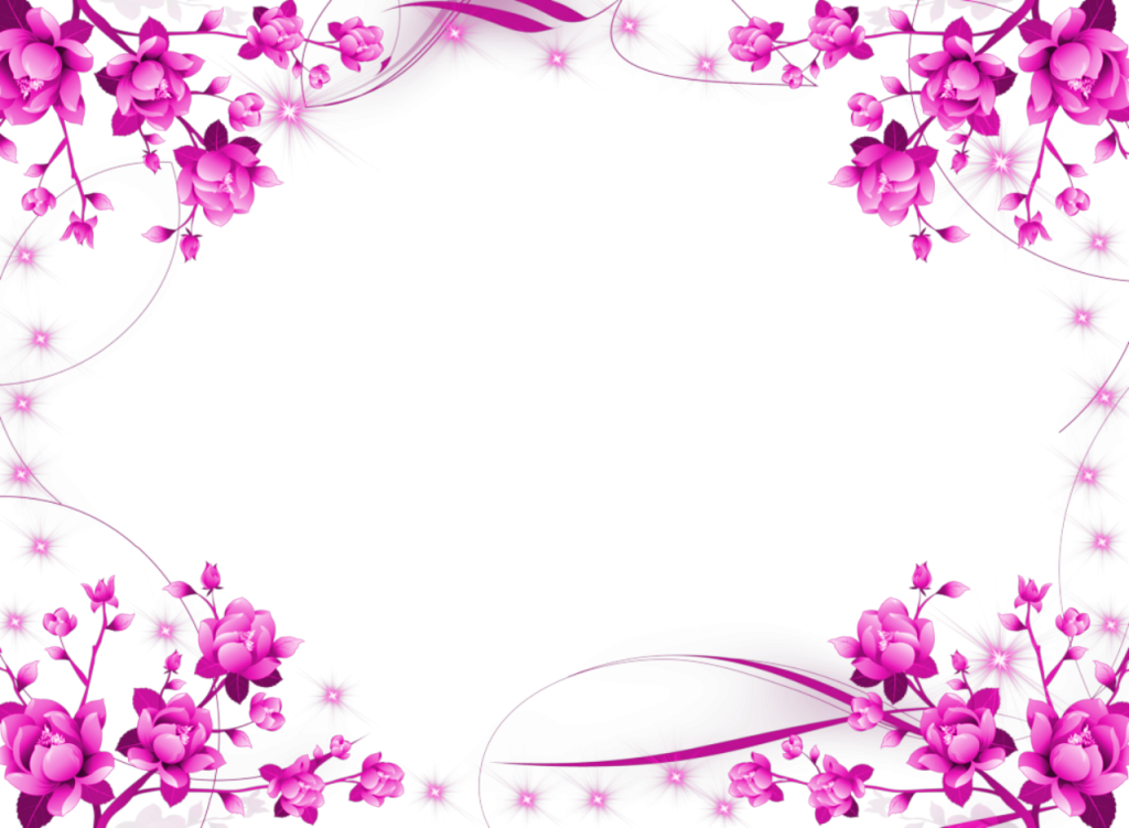 Flower Border PNG Picture
