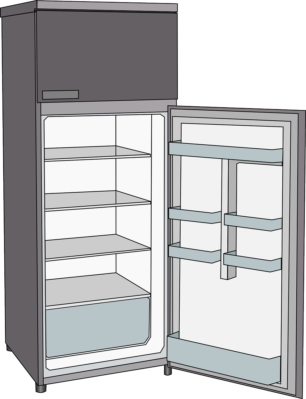 Vecteur de réfrigérateur PNG HD