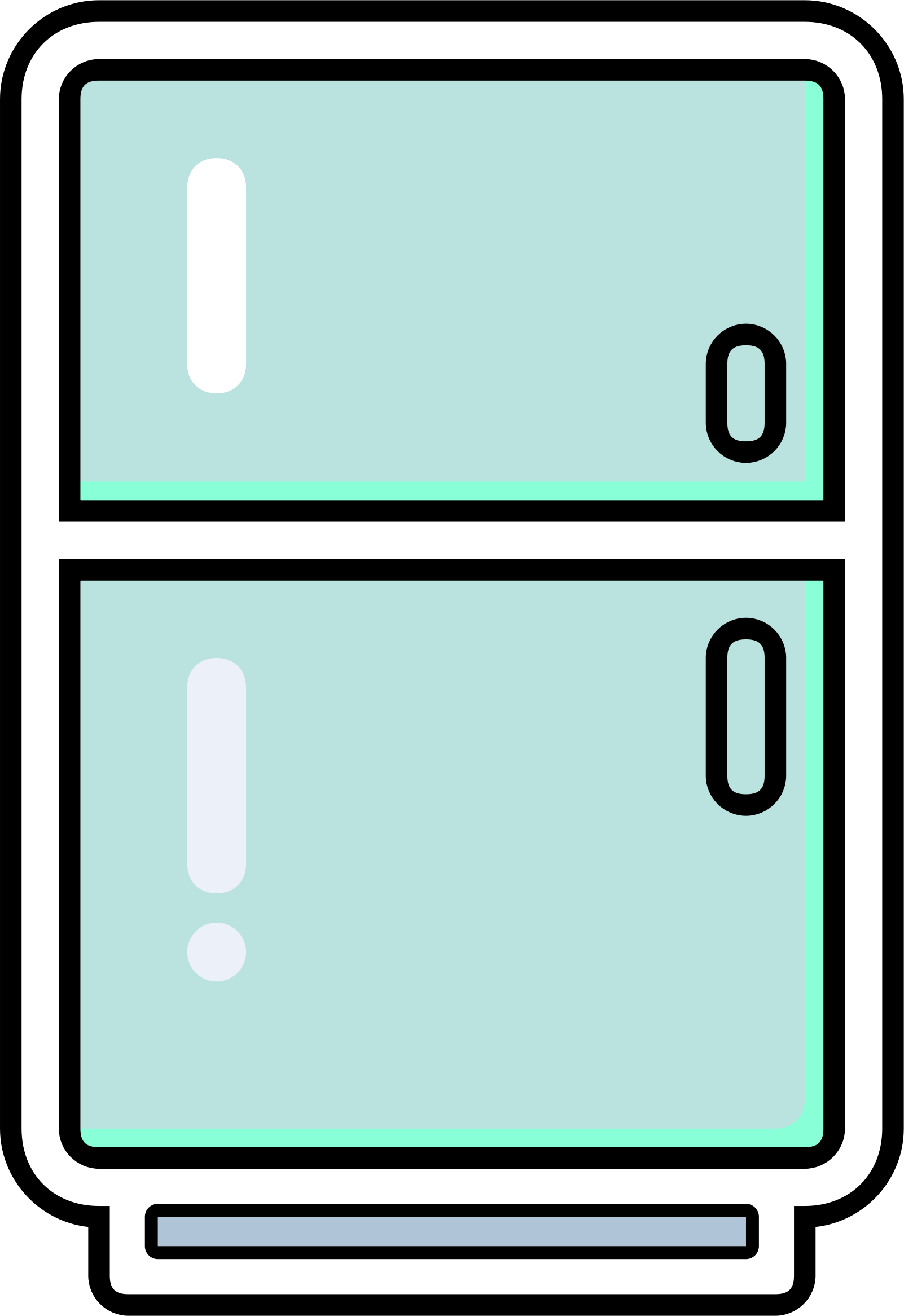 Kühlschrank-Vektor-PNG