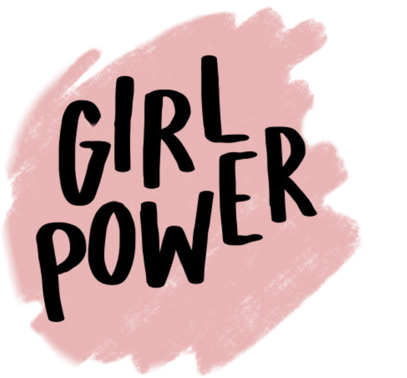 Meisje power logo PNG