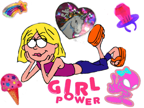 Girl Power Vector PNG File