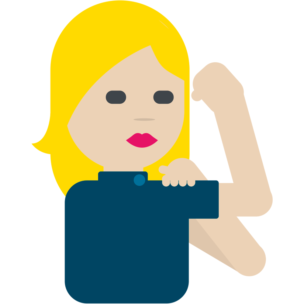 Girl Power Vector PNG Picture