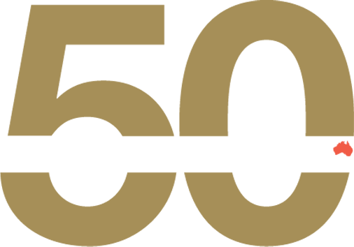 Golden 50th PNG File