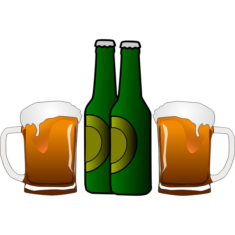 Yeşil bira PNG Izole küçük resim