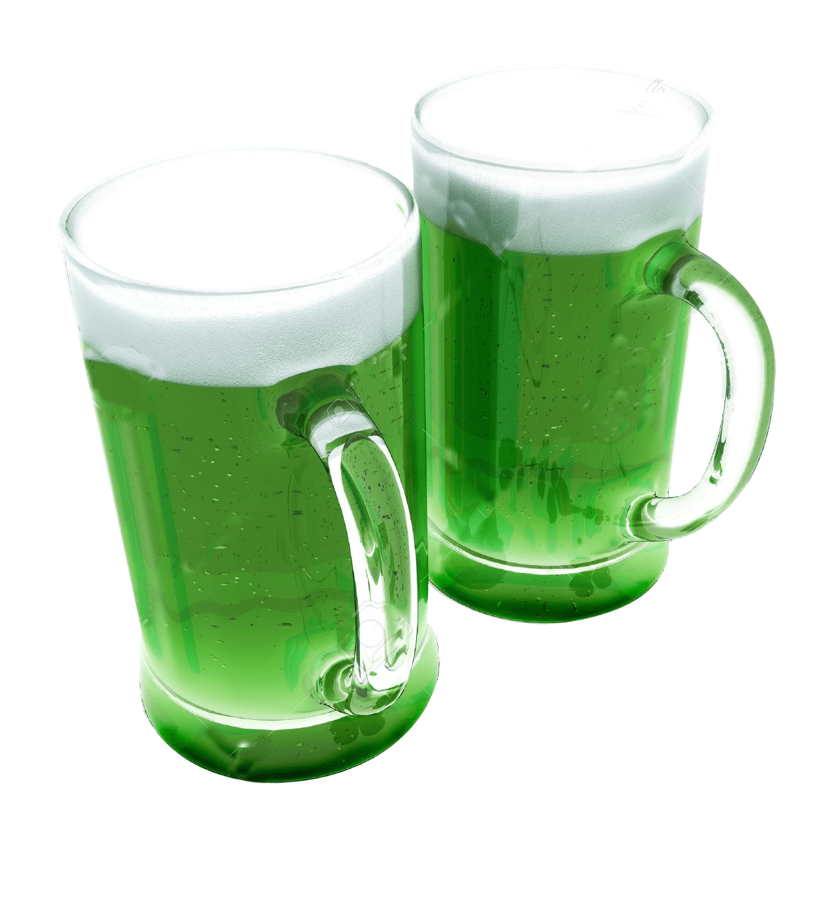 Green Beer PNG Isolated File