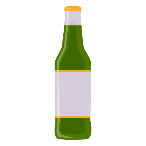 Vector de cerveja verde transparente PNG