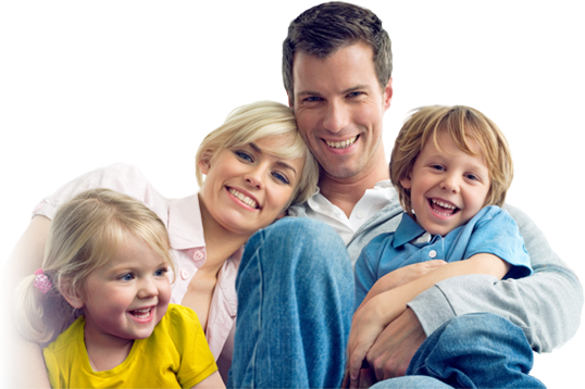 Happy Family PNG Isolated Transparent