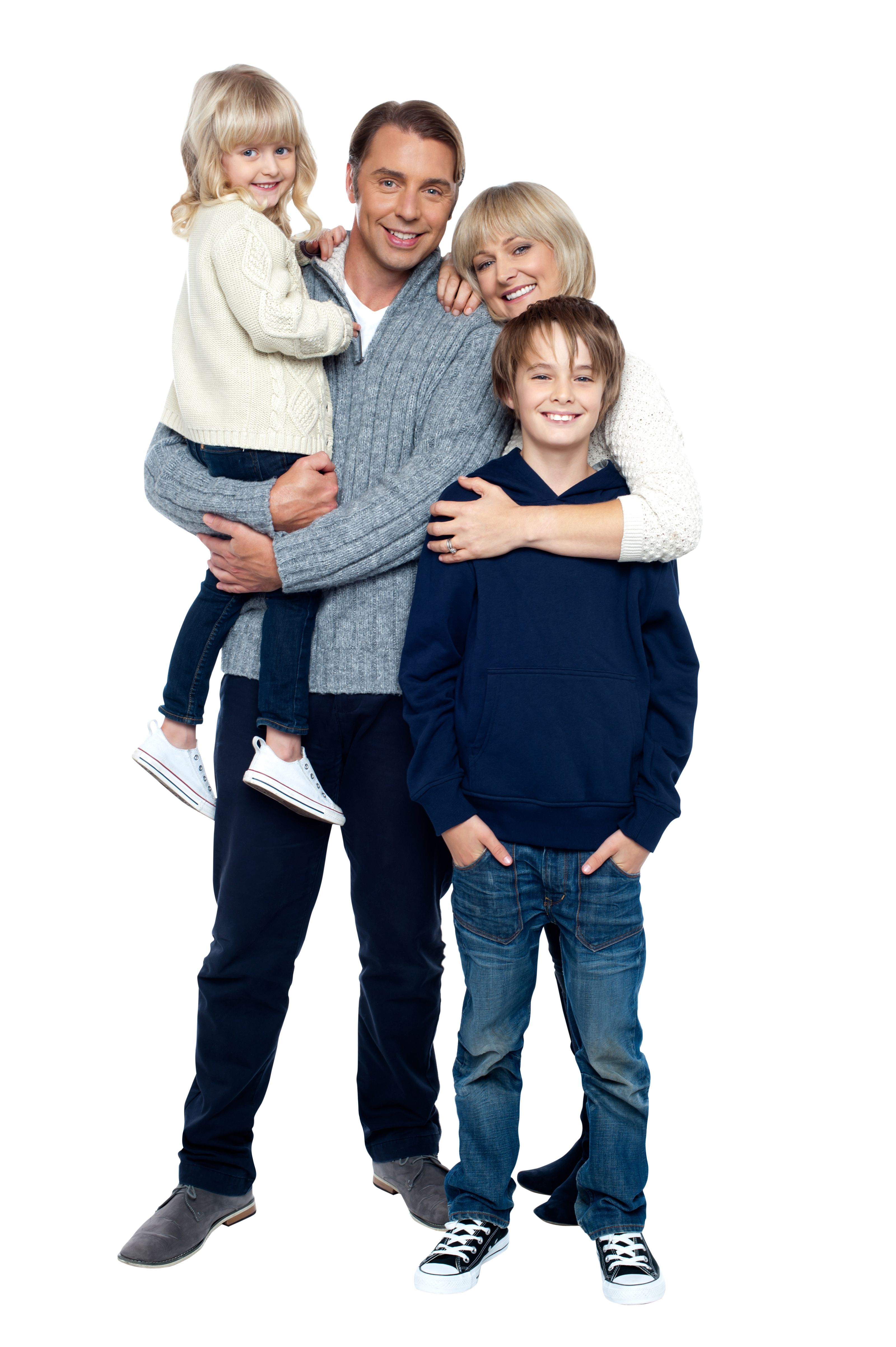 Happy Family Transparent Isolated Images PNG