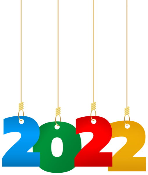 Feliz año nuevo 2022 PNG HD