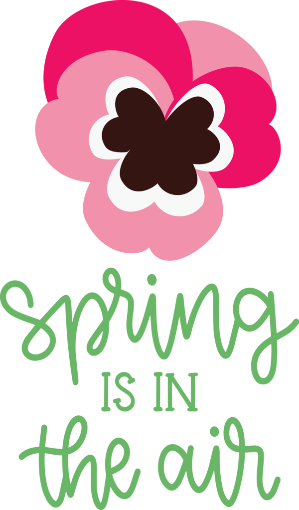 Hello Spring PNG Isolated Photo