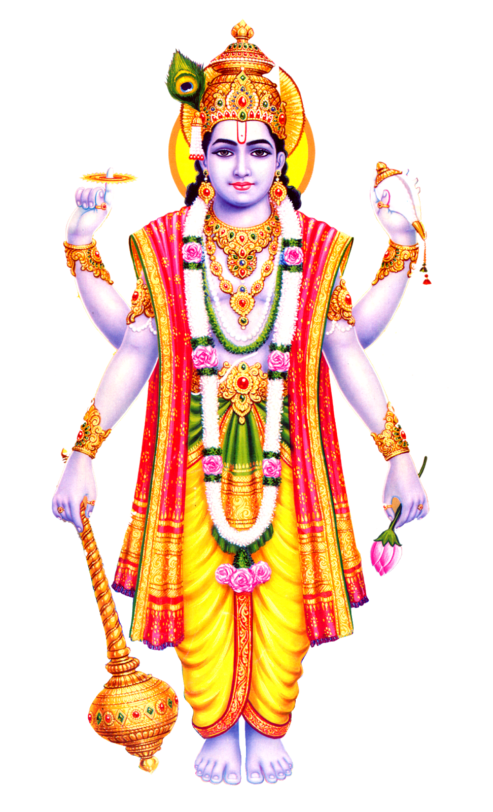 Hindu God PNG Isolated File