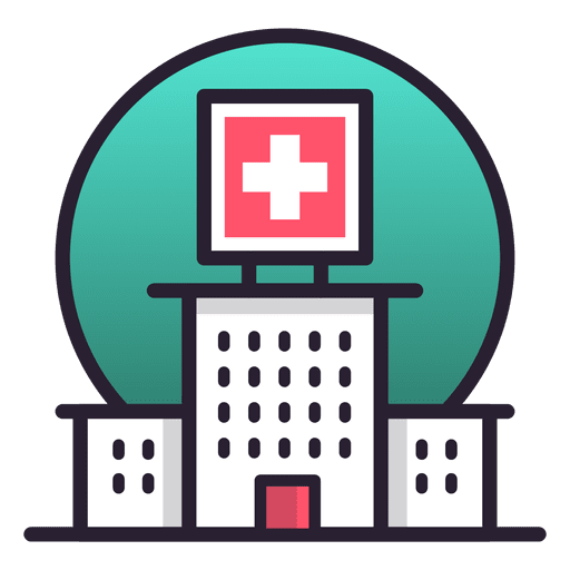Hospital Vector PNG HD Isolated