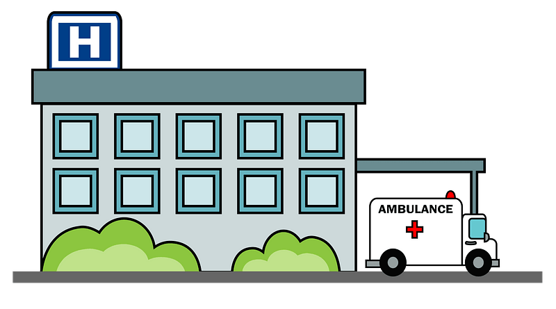 Hospital Vector PNG Pic