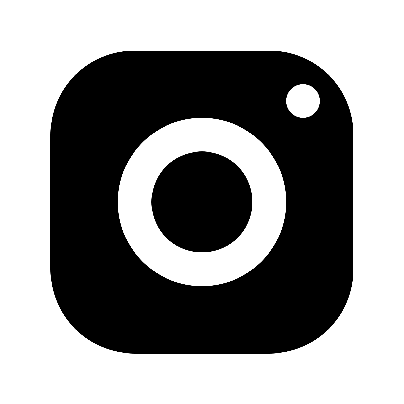 Logo Logo Instagram силуэт PNG изолированный HD