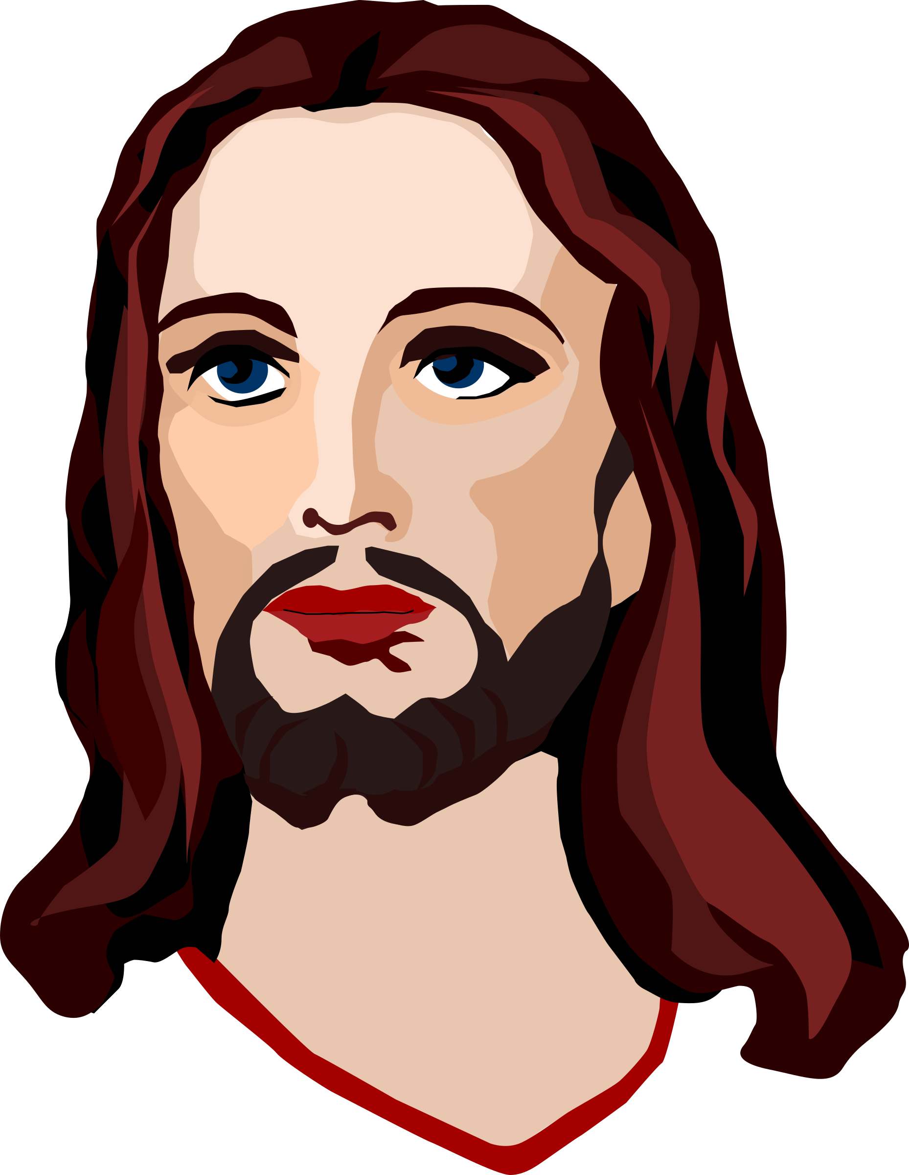 يسوع المسيح الخلفية معزولة بابوا نيو غينيا