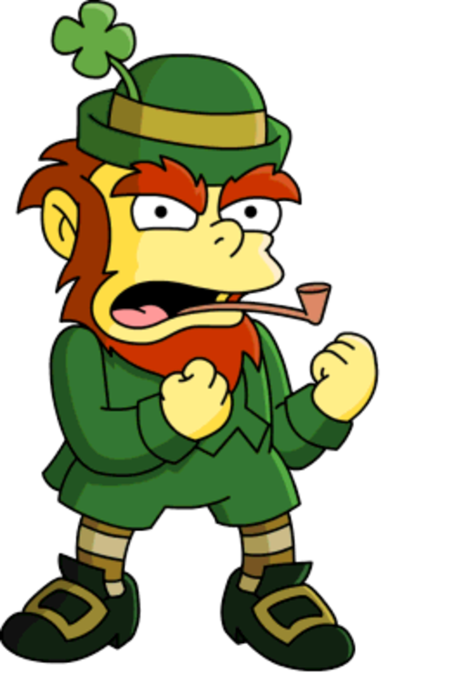 Leprechaun PNG Isolated Clipart
