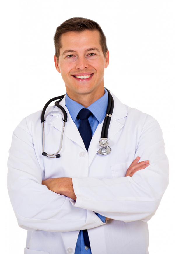 Male Docteur PNG Isolated File