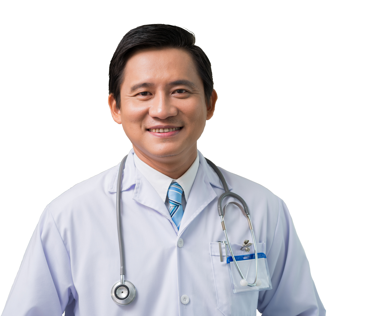 Dokter pria PNG terisolasi HD