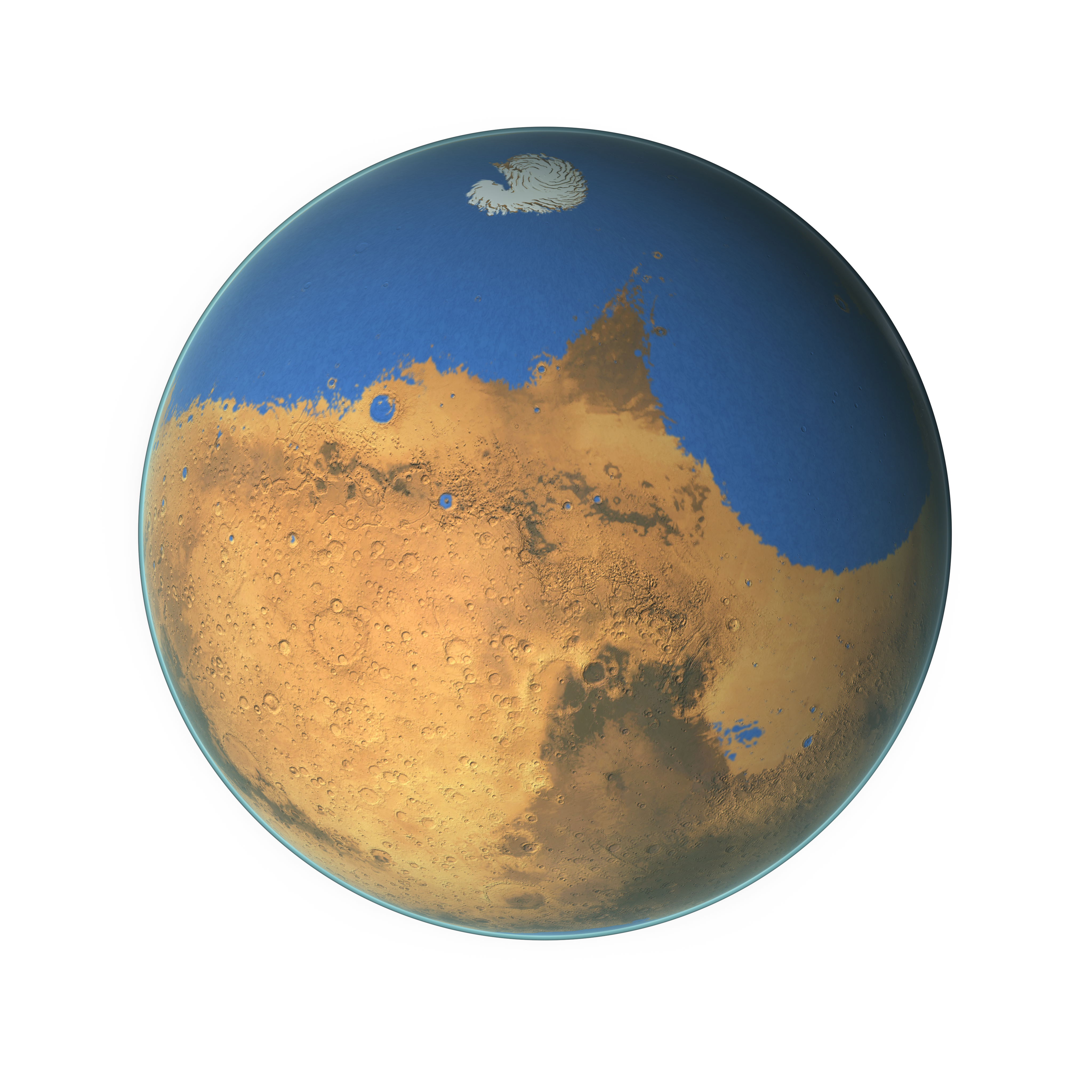 Mars PNG Isolated File