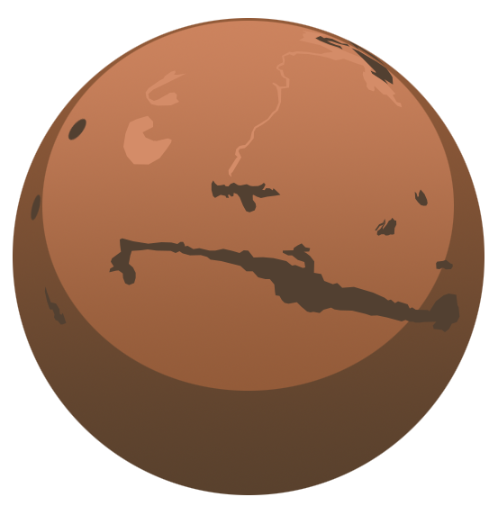 Mars Planet PNG Clipart