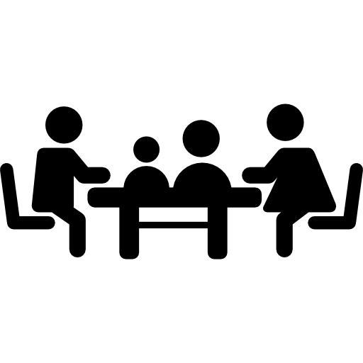Meeting Silhoutte PNG HD
