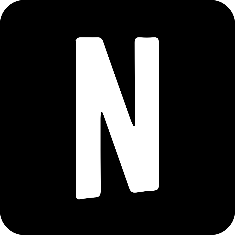 Netflix N Logo PNG Clipart