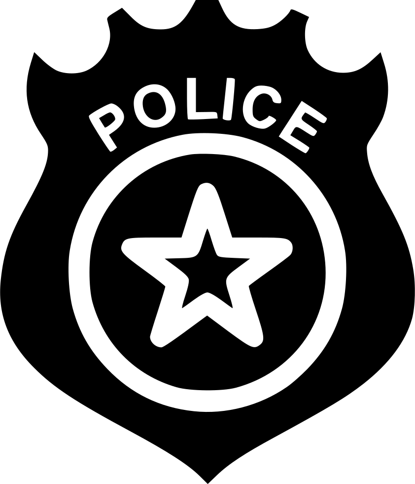 Police Silhouette PNG HD