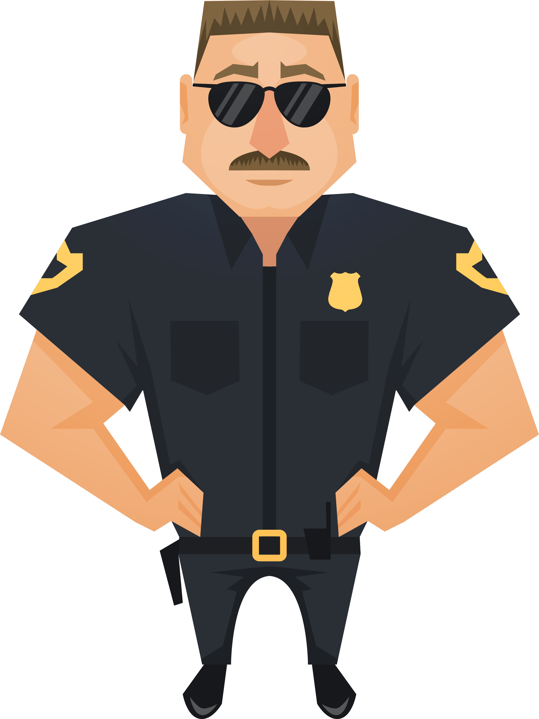 Police Vector PNG Free Download