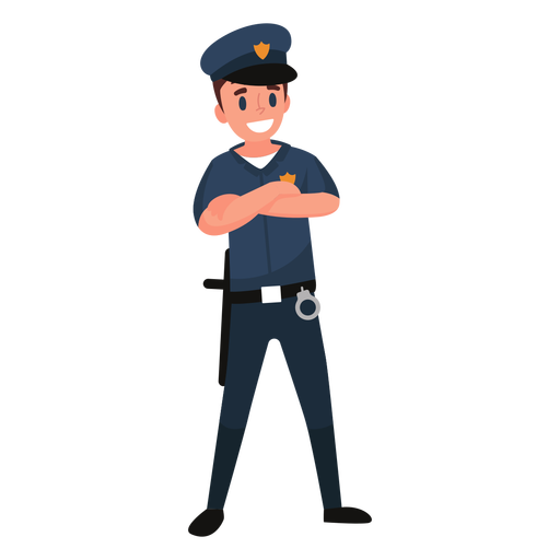 Police Vector PNG Isolated File