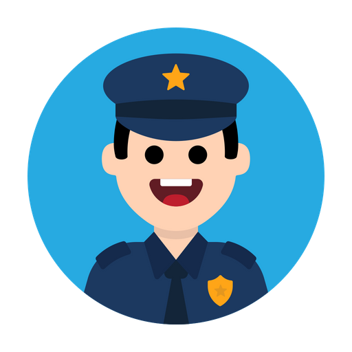 Police Vector PNG Isolated HD