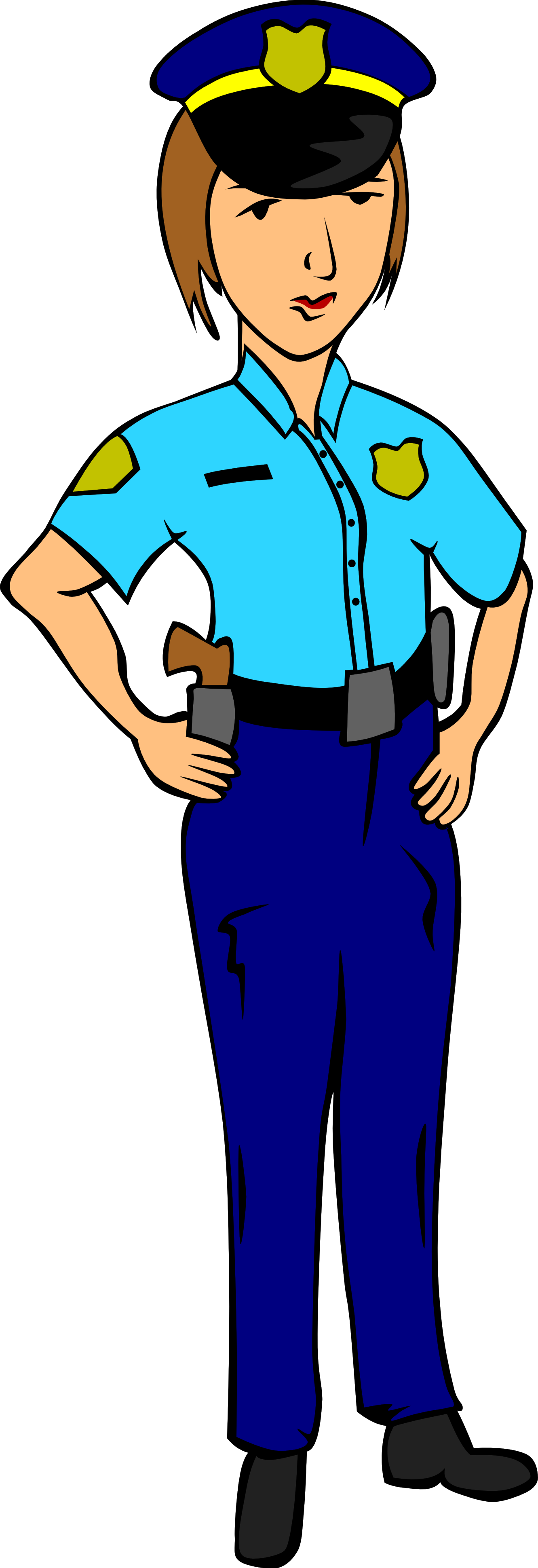 Police Vector PNG Pic