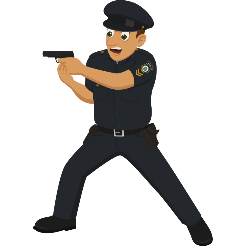 Police Vector PNG Picture