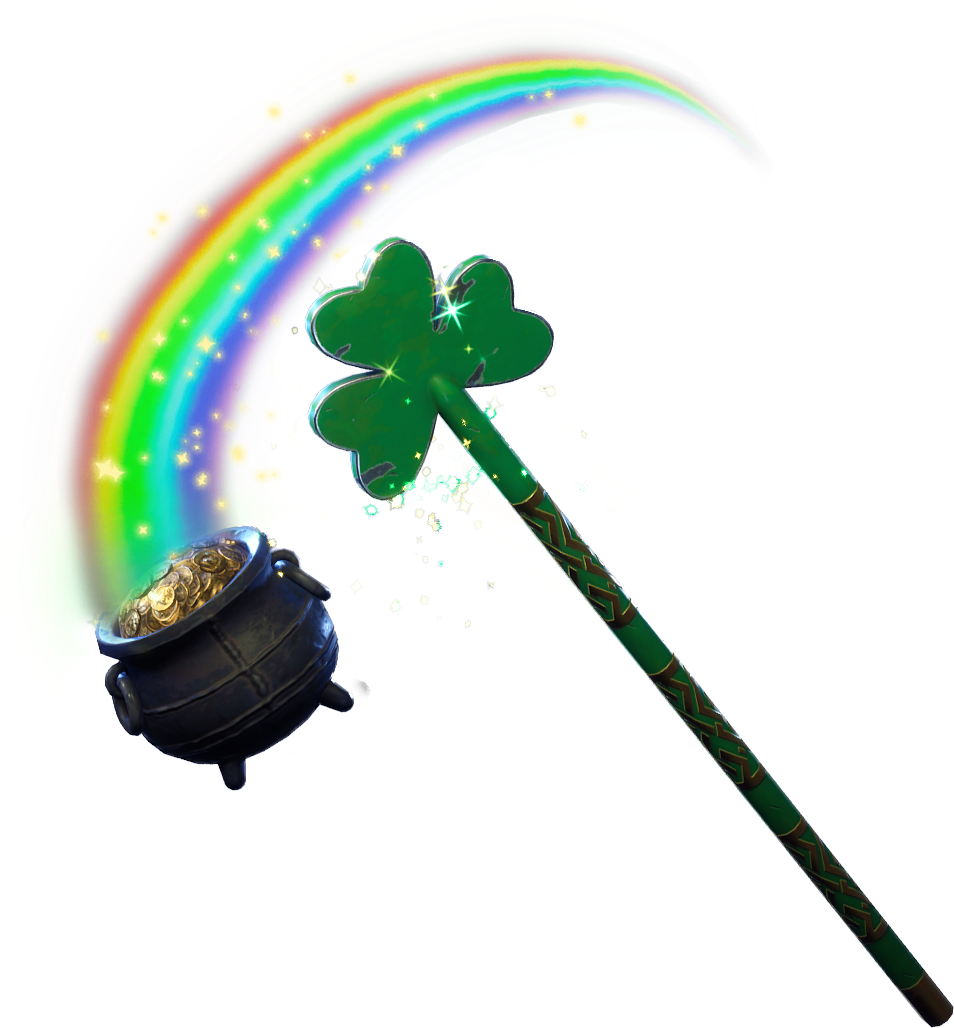 Pot Of Gold Rainbow PNG File